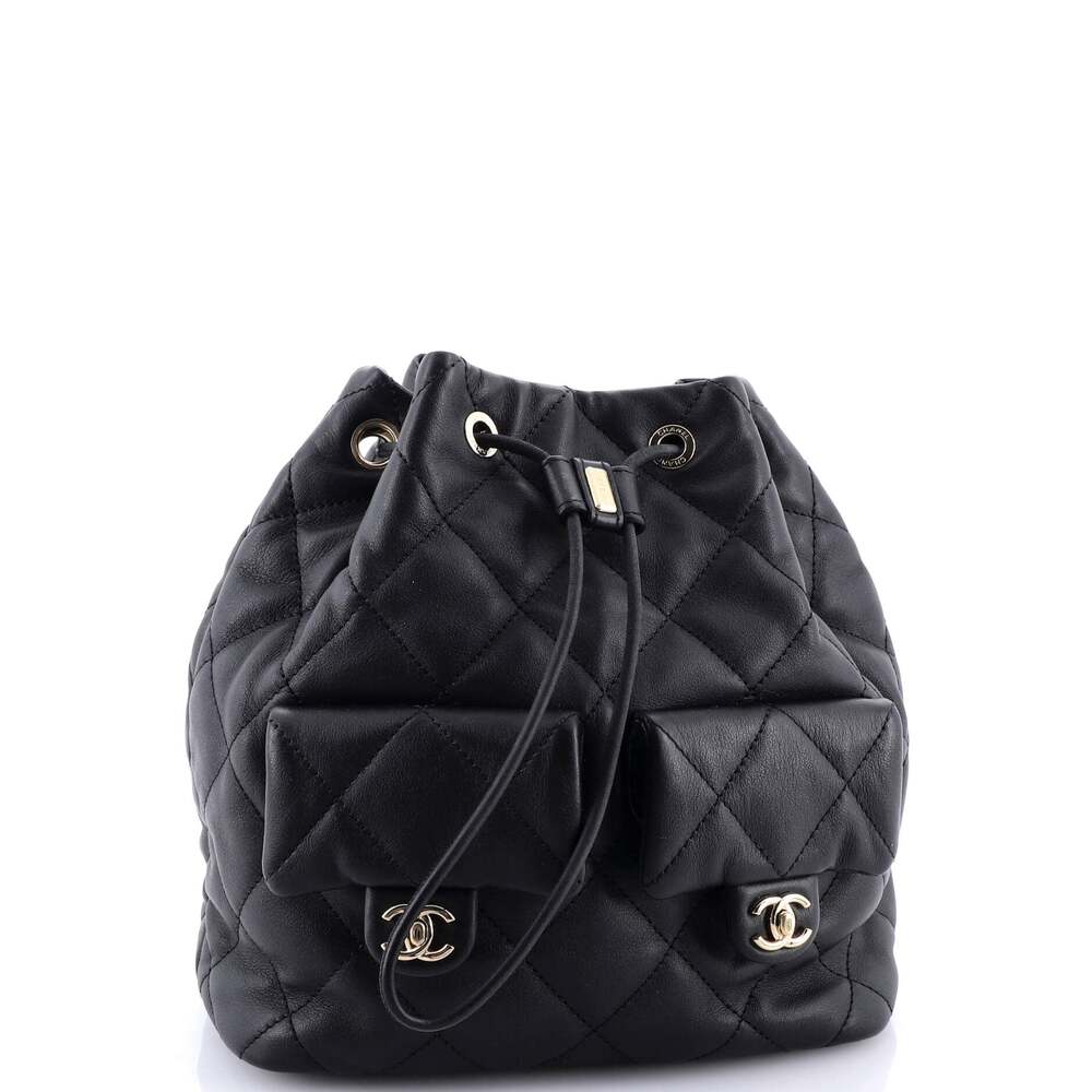 Double Pocket Drawstring Backpack #222047C43B - image 2